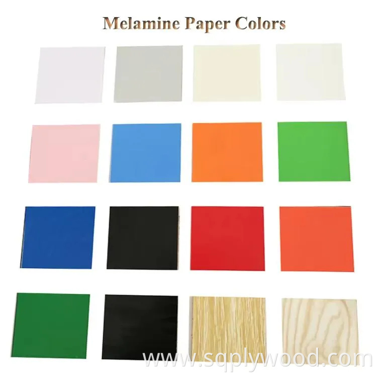 Factory Sale Slot MDF Melamine Faced MDF